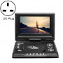 7.8 inch Portable DVD with TV Player, Support SD / MMC Card / Game Function / USB Port(UK Plug)