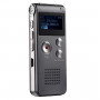 SK-012 8GB Voice Recorder USB Professional Dictaphone Digital Audio With WAV MP3 Player VAR Function Record(Grey)