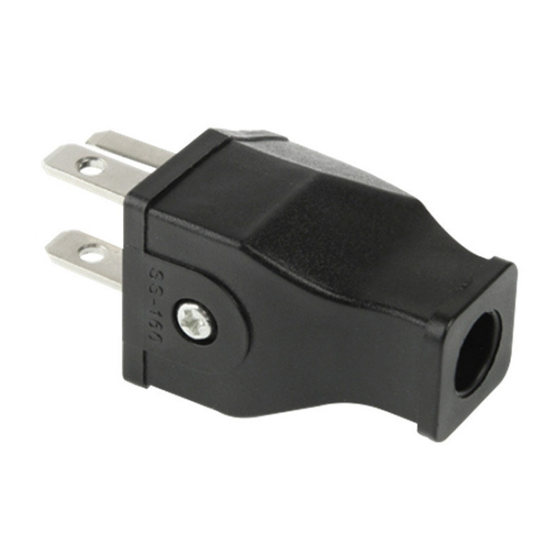 US Plug Male AC Wall Universal Travel Power Socket Plug Adaptor(Black) US Plug Male AC Wall Universal Travel Power Socket Plug Adaptor(Black)