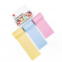For Phomemo T02 3rolls Bluetooth Printer Thermal Paper Label Paper 53mmx6.5m 5 Years Black on Yellow/Pink/Blue No Adhesive