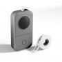 Phomemo D30 Thermal Label Printer Portable Bluetooth Mini Label Maker Machine With 1 Roll Paper Gray