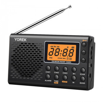 QL-M03 Full-Band Portable Stereo LCD Screen Digital Display Radio, Style: JPN Version QL-M03 Full-Band Portable Stereo LCD Screen Digital Display Radio, Style: JPN Version