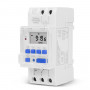 T SINOTIMER TM919A-5V 16A Din Rail Mount Digital Timer Switch Microcomputer Weekly Programmable Time Relay Control