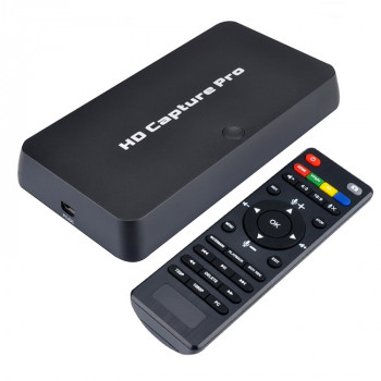 EZCAP295 HD Capture Pro USB HDMI 1080P Video Capture Device Stream Box(Black)