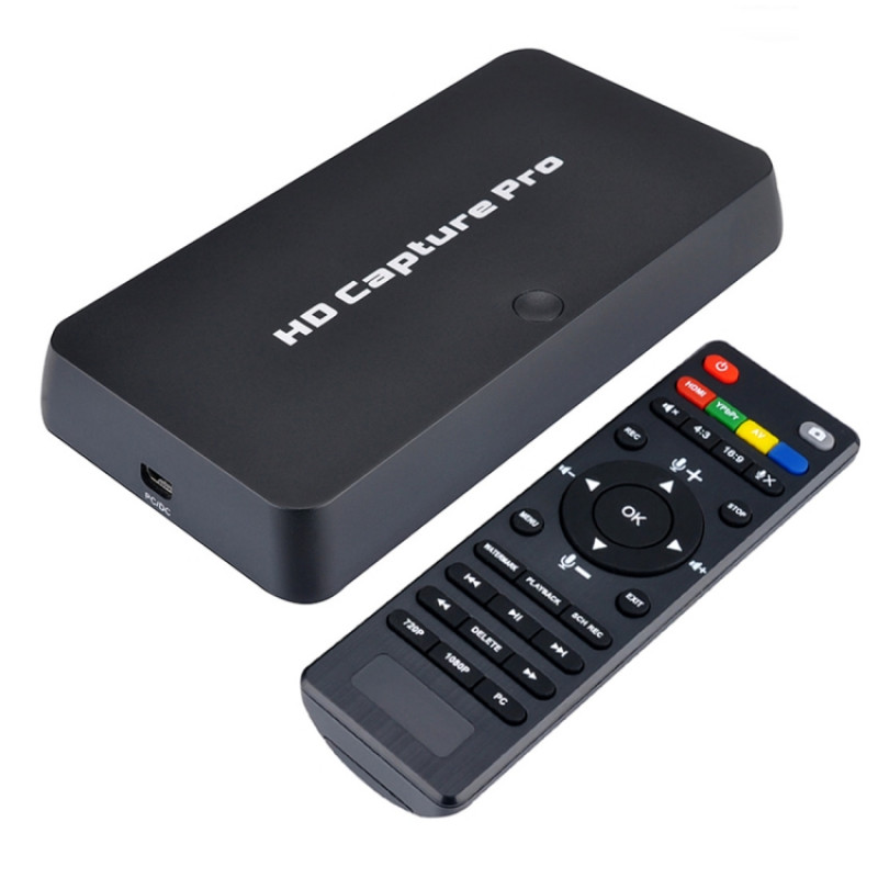 EZCAP295 HD Capture Pro USB HDMI 1080P Video Capture Device Stream Box(Black)