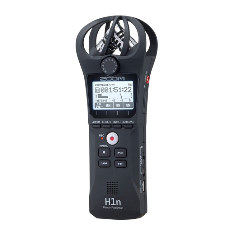 ZOOM H1N Mini Monochrome LCD Handheld Recorder, Support TF Card & Unrestricted Recording & Transcription & Speed Control ZOOM H1N Mini Monochrome LCD Handheld Recorder, Support TF Card & Unrestricted Recording & Transcription & Speed Control