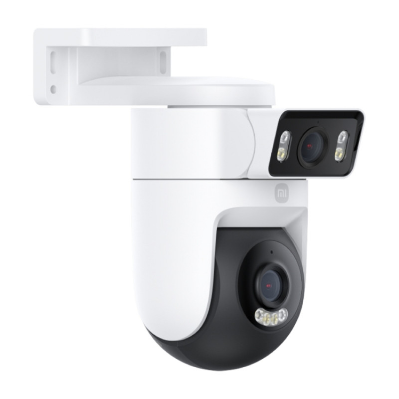 Xiaomi CW500 Dual Camera 8MP Outdoor IP66 Waterproof Support AI Detection Two-Way Voice WiFi Camera, US Plug(White)