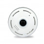 360EyeS EC10-I6 360 Degree HD Network Panoramic Camera with TF Card Slot, Support Mobile Phones Control(White)