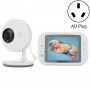 3.5 Inch Larger Screen Display Wireless Digital Monitoring Camera Baby Career Monitor Wireless Baby Monitor, AU Plug SP851(Black White)