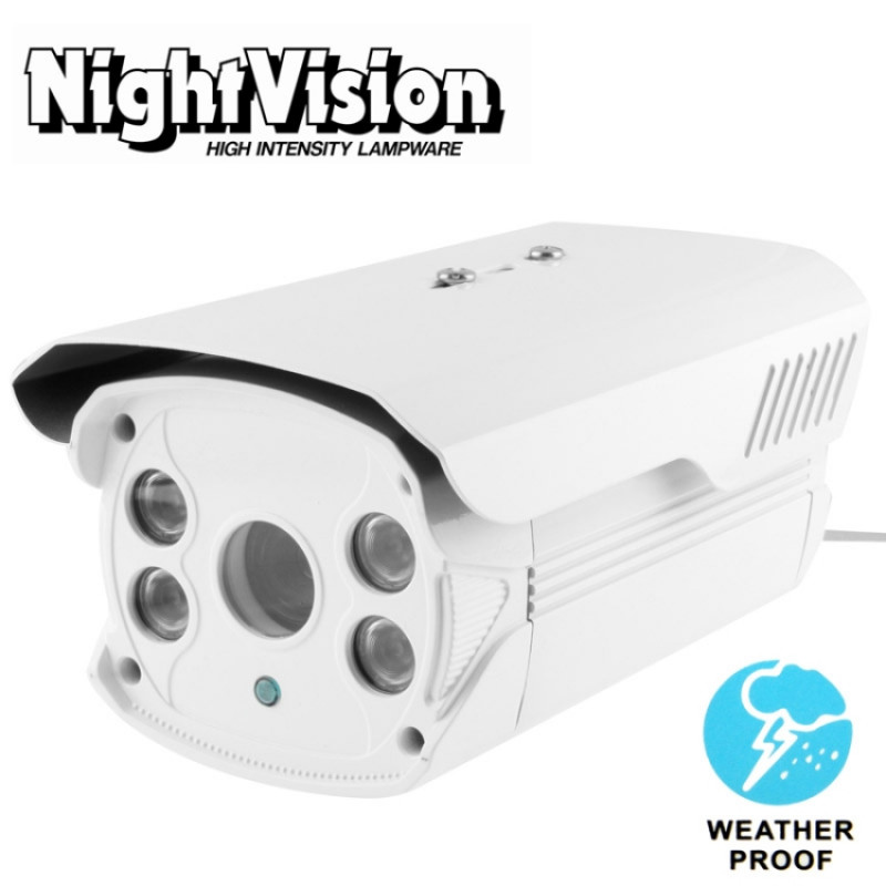 1 / 3 inch SONY 600TVL 12mm Fixed Lens Array LED & Waterproof Color Box CCD Video Camera, IR Distance: 80m (A4-SS43A90)