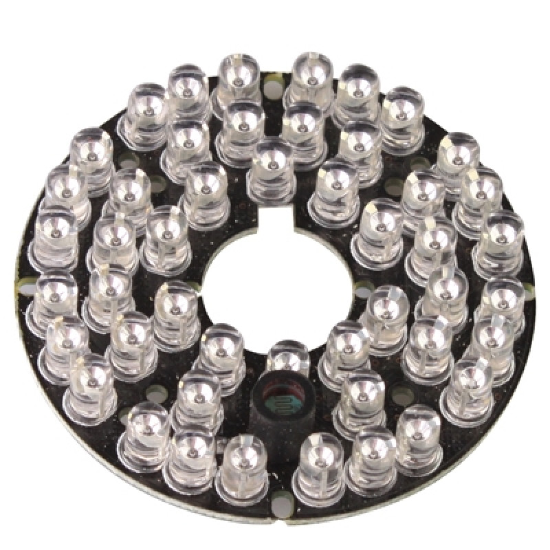 48 LED 5mm Infrared Lamp Board for CCD Camera, IR Distance: 40m
