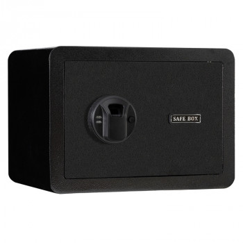 0.62 Cubic Feet Biometric Fingerprint Security Safe Box for Homes, Hotels, Dormitories and Offices