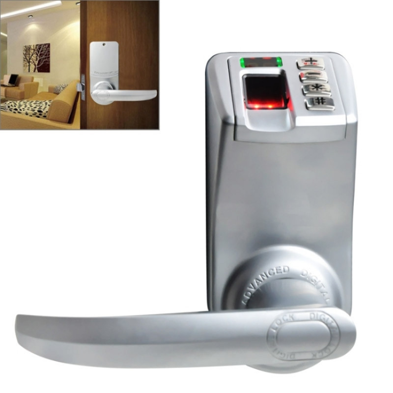 DIY-788 Fingerprint Lock Biometric Digital Lock for Office / Private Home Security, Support up to 99 Fingerprints Memory & 1 Password(Silver) DIY-788 Fingerprint Lock Biometric Digital Lock for Office / Private Home Security, Support up to 99 Fingerprints Memory & 1 Password(Silver)