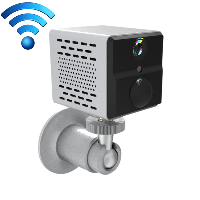 C1 Low Power Consumption Camera PIR Human Body Induction WiFi Wireless Mini IP Camera, Support Motion Detection & Night Vision(White)