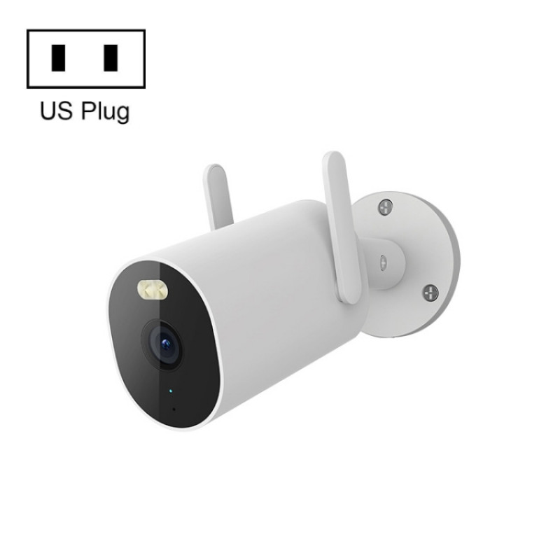 Original Xiaomi AW300 WiFi Smart Outdoor Camera 2K Full Color Night Vision IP66 Waterproof Video Surveillance Webcam, US Plug(White) Original Xiaomi AW300 WiFi Smart Outdoor Camera 2K Full Color Night Vision IP66 Waterproof Video Surveillance Webcam, US Plug(White)