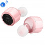 [CE Certification] X1T Mini Twins True Stereo Wireless Bluetooth 4.2 In-Ear Earphone Headset, For iPhone, Galaxy, Huawei, Xiaomi, LG, HTC and Other Smart Phones(Pink)