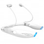 Zealot H1 Bluetooth 4.0 Noise Cancelling Stereo Neckband Headset For iPhone, Galaxy, Huawei, Xiaomi, LG, HTC and Other Smart Phones(White)