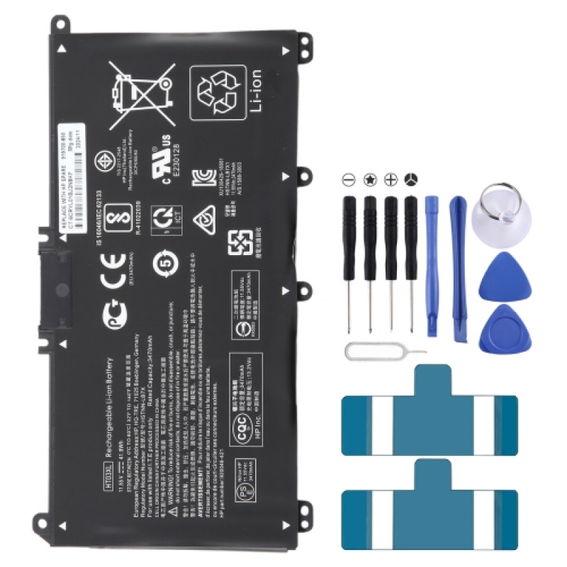 HT03XL 3470mAh Li ion Battery For HP Pavilion 15 DA 15 DB 15 DW 15 CS 15 DY 17 by 17 CA 14 CE 14 CF 14 DF 14 DQ 14 DK L11119 855
