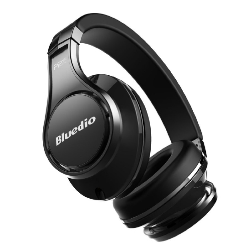 Bluedio UFO 8 Speaker Headband Music Bluetooth Headset Lossless High Resolution Wireless Stereo Headset Black