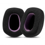 For Logitech G733 LIGHTSPEED Headset 1pair Ear Pads Sponge Soft Cushion Color Weaving Black Purple