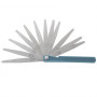 0 02 to 1mm Thickness 17 Blades Gap Metric Filler Feeler Gauge Measure Tool