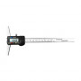0 150mm Digital Display Depth Gauge Caliper Vernier Caliper Depth Measuring Ruler