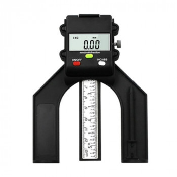 0 01mm Woodworking Electronic Digital Depth Ruler DIY Woodworking Ruler Table Saw Height Ruler