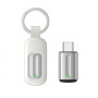 Ocrustar Capsule Mobile Phone Infrared Universal Remote Control Color Type C Silver