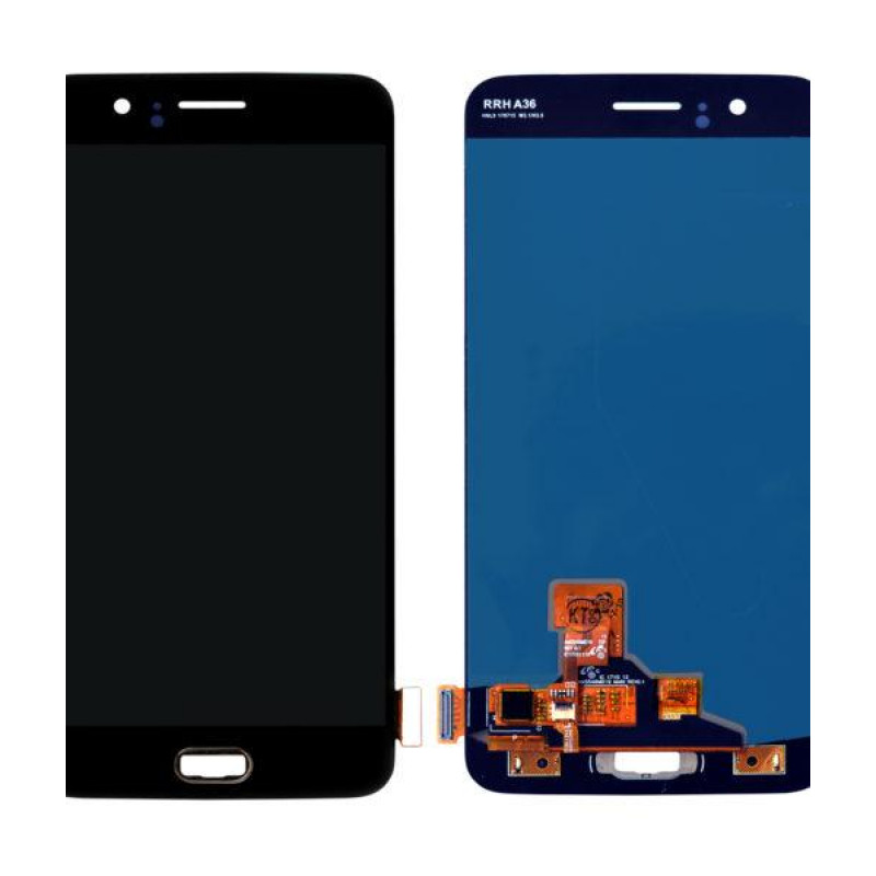 OnePlus 5 Amoled original Display and Touch Screen Gorilla Glass (Model A5000 ) - Black