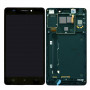 Lenovo A7000 Display and Touch Screen Glass With Frame - Black