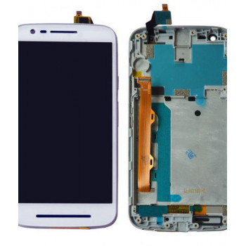 Moto E3 Power Display and Touch Screen With Outer Frame - Black Moto E3 Power Display and Touch Screen With Outer Frame - Black