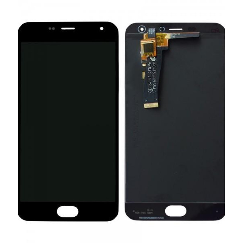 Meizu M2 Display Screen With Touch Digitizer Glass Replacement - Black