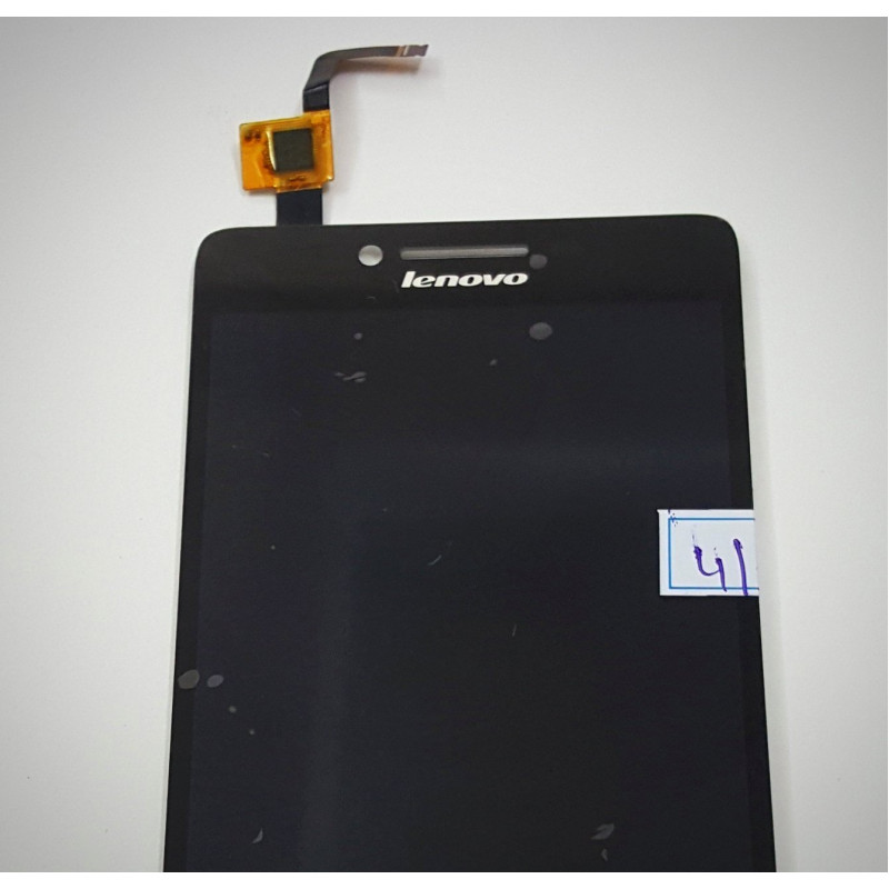 Lenovo A6000 Plus LCD Display Screen With Touch Digitizer Glass Combo - Black