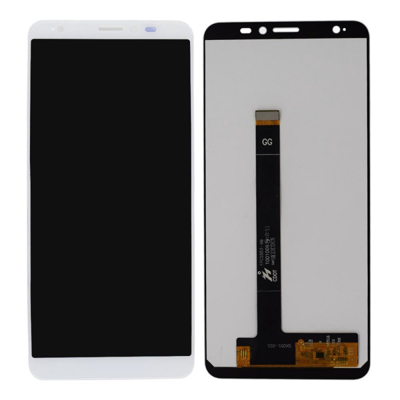 Lava Z61 Display and Touch Screen Glass Combo - Black