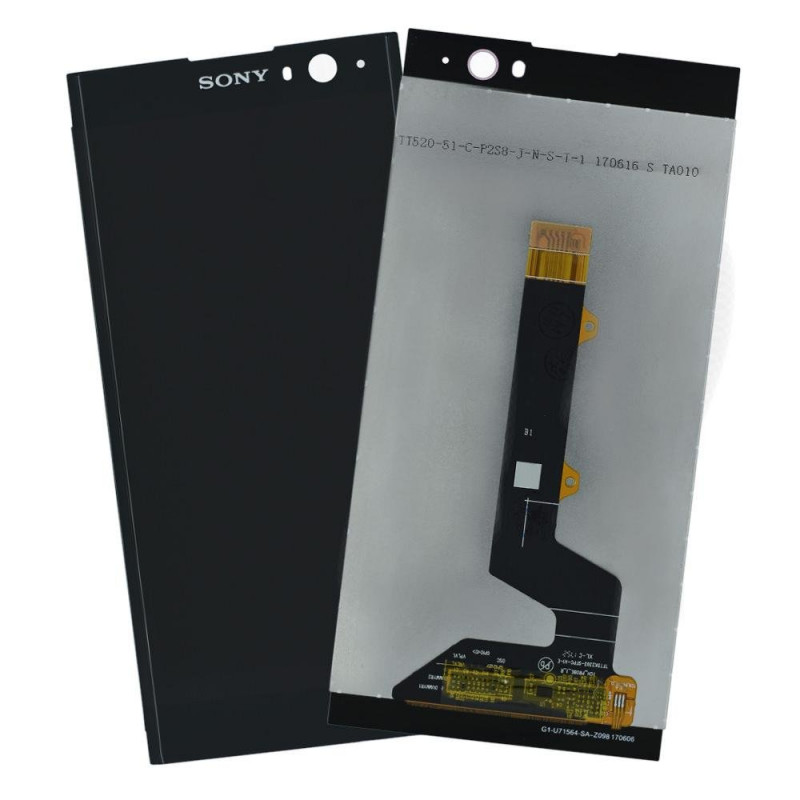 Sony Xperia XA2 Display and Touch Screen Glass Combo H3113 H3123 Dual H4113 - Black