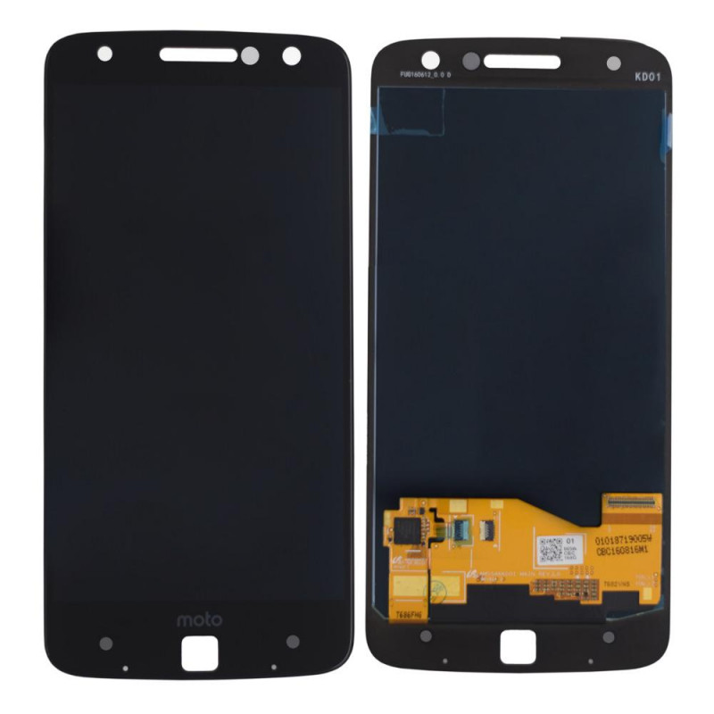 Moto Z AMOLED Display and Touch Screen Glass Combo XT1650-03 - Black Moto Z AMOLED Display and Touch Screen Glass Combo XT1650-03 - Black