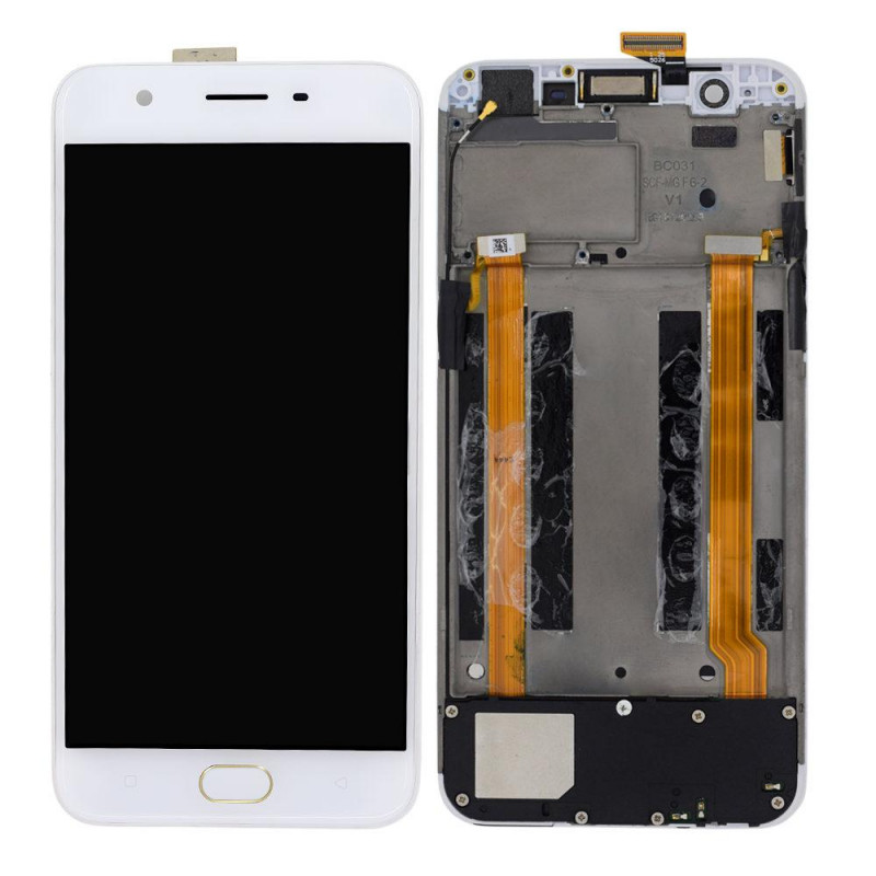 LCD Display And Touch Screen Digitizer Glass Combo Replacement For Oppo A57 WIth Frame - Black LCD Display And Touch Screen Digitizer Glass Combo Replacement For Oppo A57 WIth Frame - Black