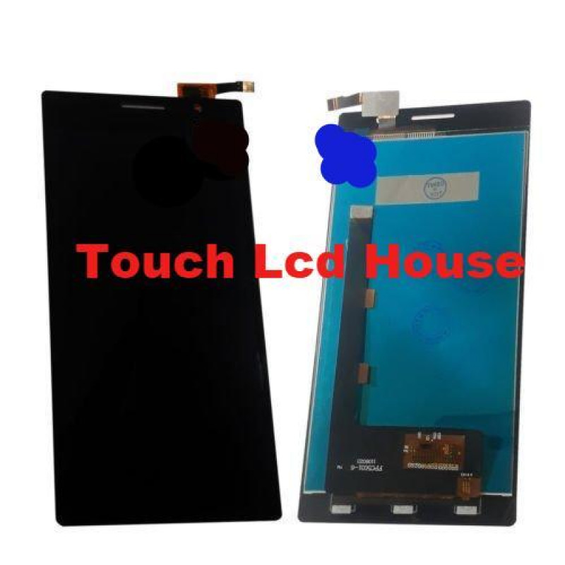 LYF WIND 4 ORIGINAL TOUCH LCD SCREEN WITH DIGITIZER Glass Combo Display and Touch Screen Glass - Black