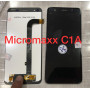 Micromax Canvas 1 2018 C1A Display and Touch Screen Glass Combo Replacement - Black
