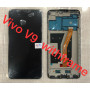 Vivo V9 With Frame Display and Touch Screen Glass Combo Assembly - Black
