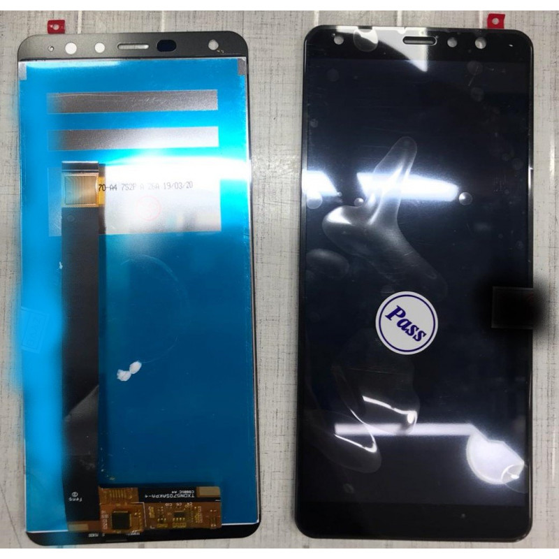 LCD Display And Touch Screen Digitizer Glass Combo Replacement For Mobistar X1 Dual - Black