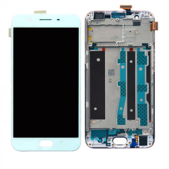Oppo F1s Display and Touch Screen Glass With Frame A1601 - Black Oppo F1s Display and Touch Screen Glass With Frame A1601 - Black