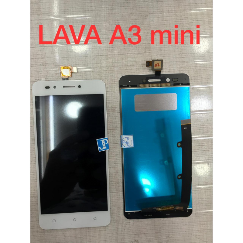 LCD Display And Touch Screen Digitizer Glass Combo Replacement For Lava A3 Mini - Black
