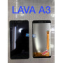 LCD Display And Touch Screen Digitizer Glass Combo Replacement For Lava A3 - Black