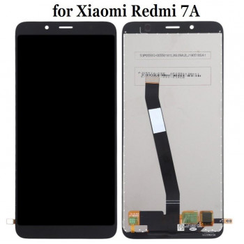 LCD Display And Touch Screen Digitizer Glass Combo Replacement For Redmi 7A - Black LCD Display And Touch Screen Digitizer Glass Combo Replacement For Redmi 7A - Black