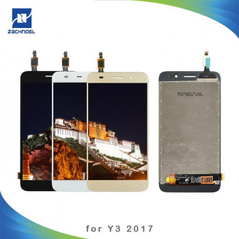 For Huawei Y3 2017 CRO-L22 CRO-L02 CRO-L03 CRO-L23 CRO-U00 LCD Display with Touch Screen Digitizer Assembly for Huawei Y3 2017 - Black