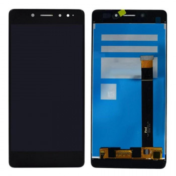 LCD with Touch Screen for 10or Tenor E display glass combo folder - Black
