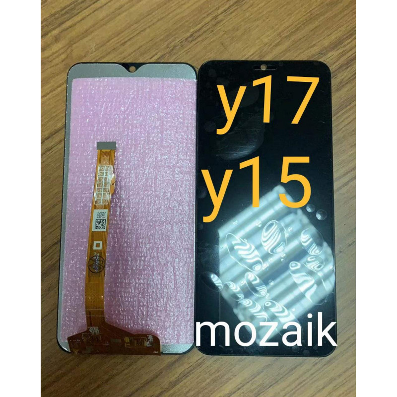 LCD Display And Touch Screen Digitizer Glass Combo Replacement For VIVO Y12 original Lcd Screen With Digiziter Glass Combo - Black