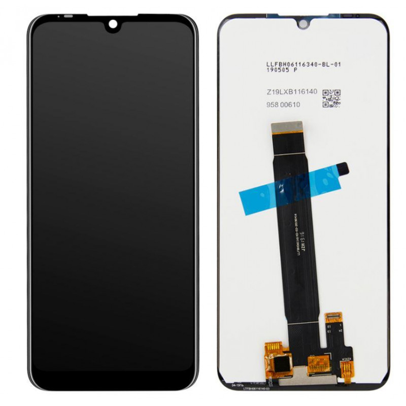 Motorola moto E6 Plus LCD Display touch screen Digitizer Assembly For Motorola Moto E6s LCD PAGA0004 - Black