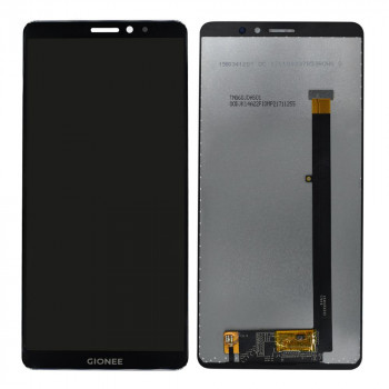 Gionee M7 Power Display and Touch Screen Glass Combo Replacement - Black
